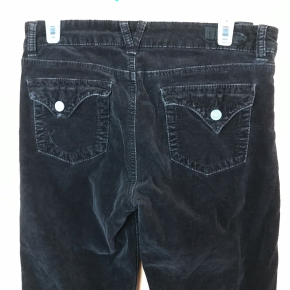 Kut From The Kloth Black Boot Cut Corduroy Pants Women 10 - Picture 6 of 6